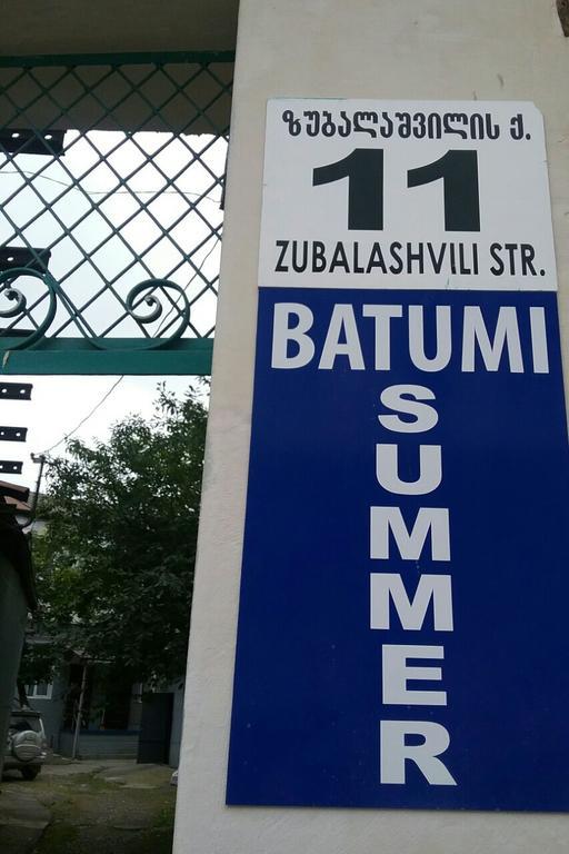 Batumi Summer Hotel Bagian luar foto